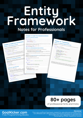Entity Framework Book preview