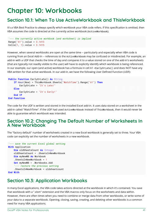 Excel® VBA Example Page 2