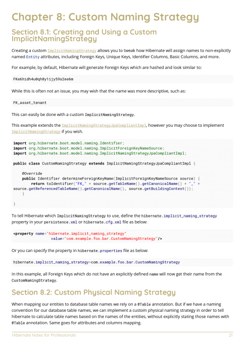 Hibernate Example Page 3