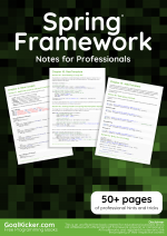 SpringFramework Book